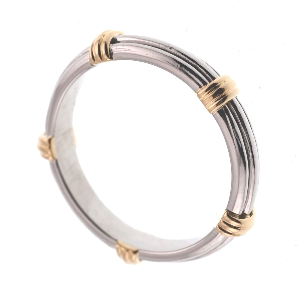 Dior ring Size 50/JP10 Pt900/K18YG Ladies
 jewelry S#138195