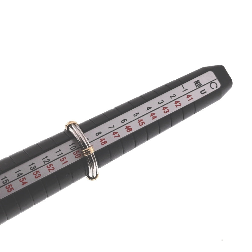 Dior ring Size 50/JP10 Pt900/K18YG Ladies
 jewelry S#138195