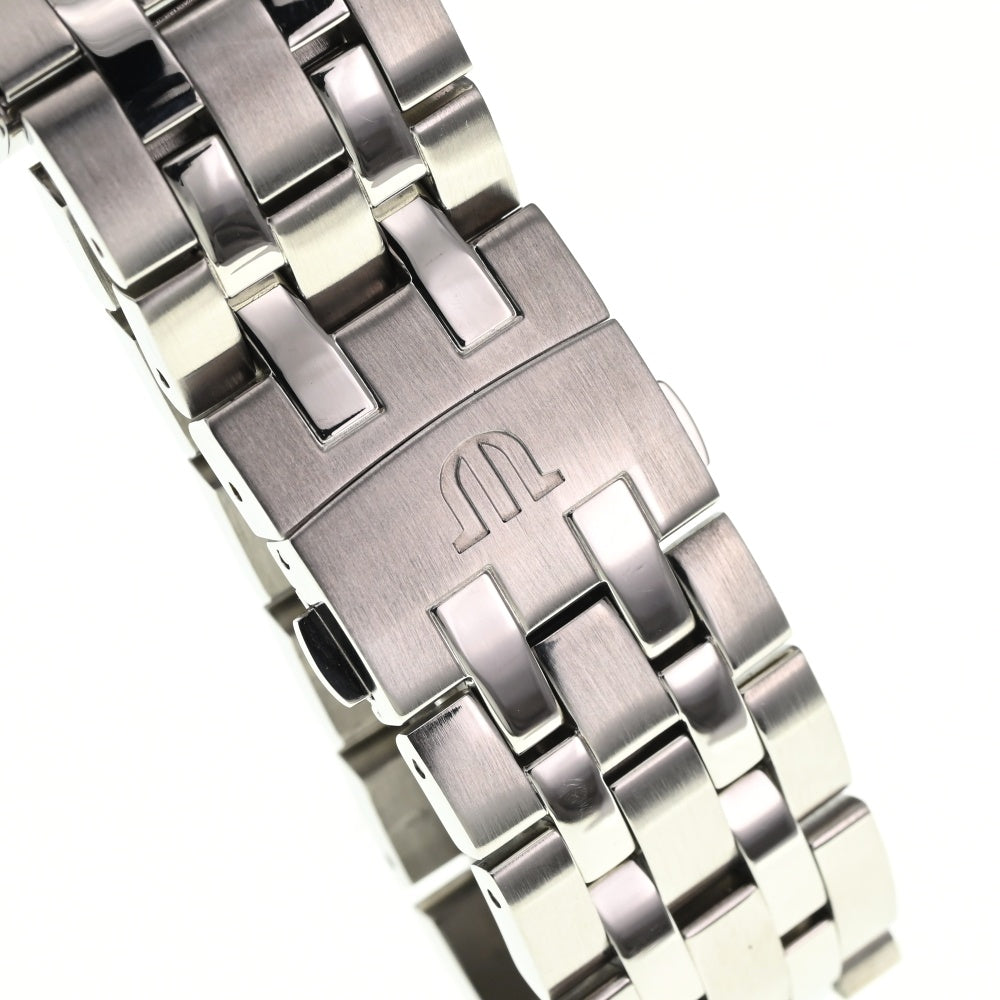 with paper MAURICE LACROIX Pontos PT6168-SS002-331 black Dial Automatic Men's
 Watch □#138199