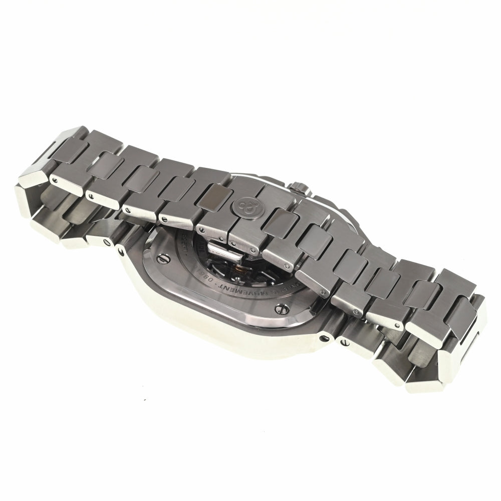 with paper Bell＆Ross BR 05 Chrono Black Steel BR05C-BL-ST-SST black Dial Automatic Men's
 Watch P#138201