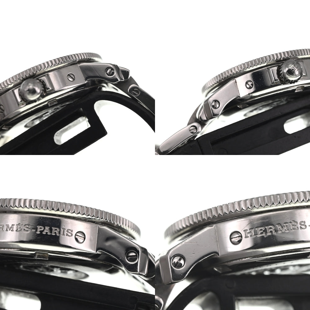 HERMES Clipper diver CL5.210 Date white Dial Quartz Ladies
 Watch P#138208