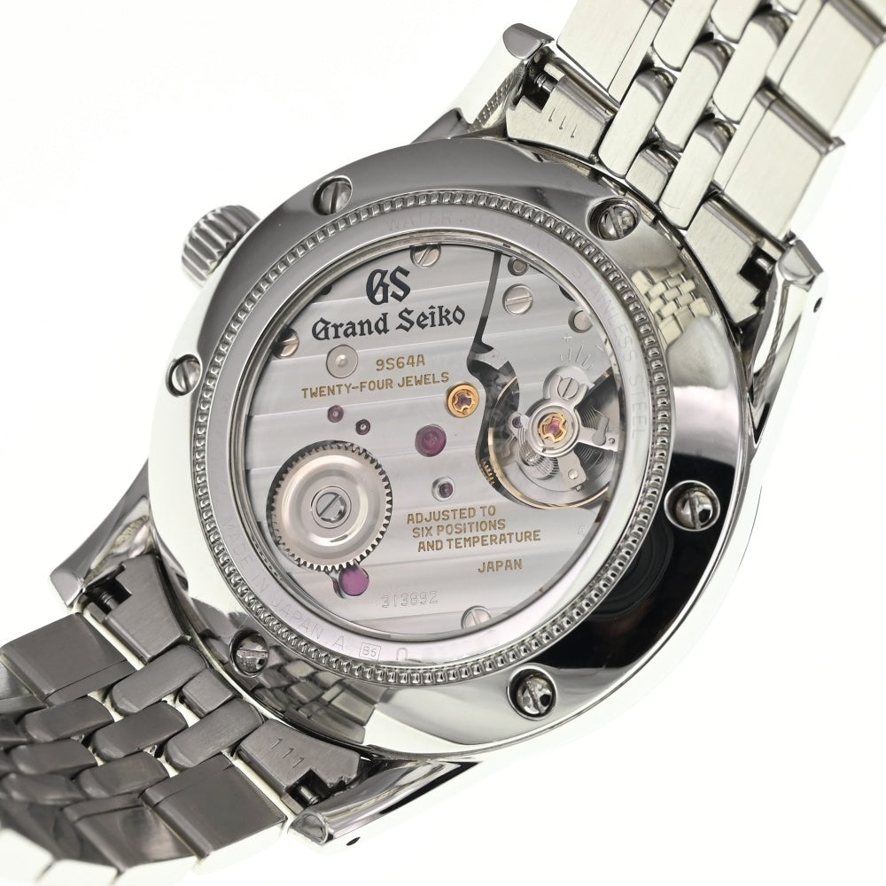 SEIKO Grand Seiko SBGW235/9S64-00A0 Equipped with slipping attachment Ivory Dial Hand Winding Men's
 Watch O#138210