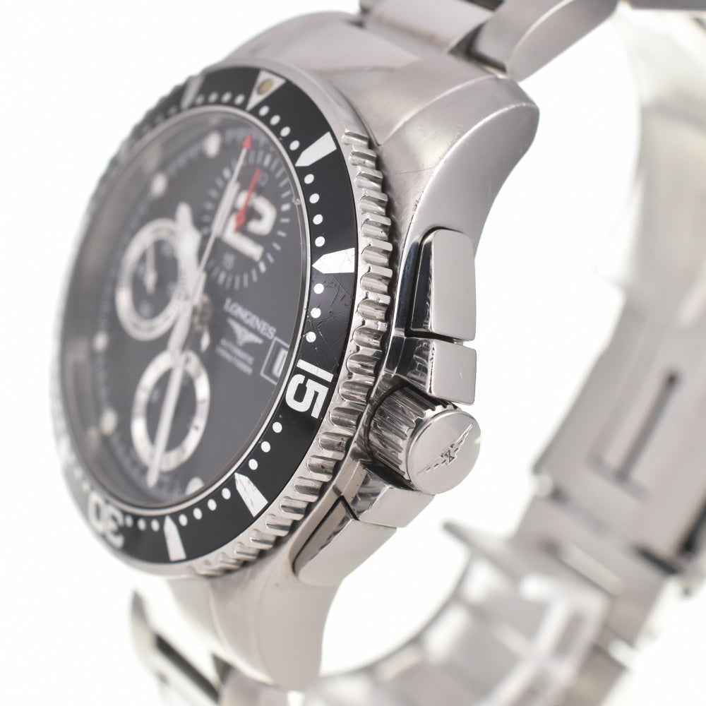 LONGINES Conquest L3.644.4 Chronograph Date black Dial Automatic Men's
 Watch □#138236