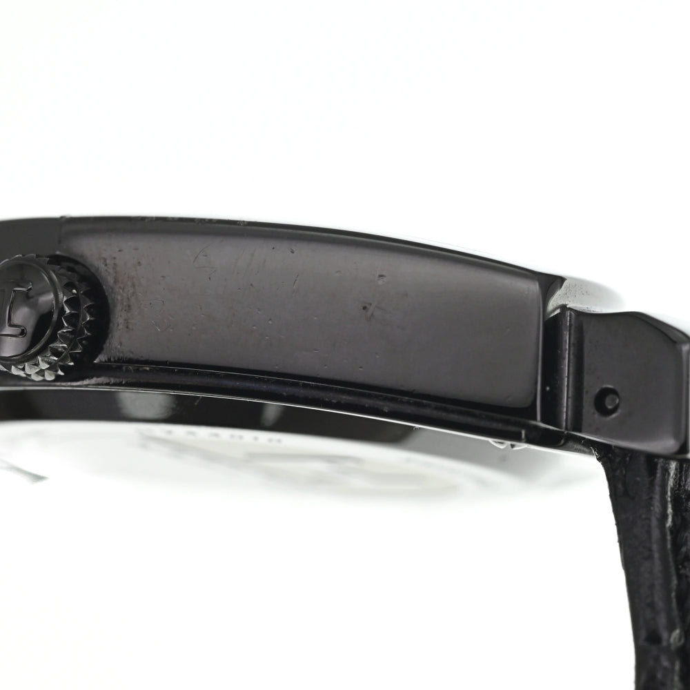 HAMILTON Ventura H244020 Stainless Steel / Leather black Dial Quartz Men's
 Watch O#138238