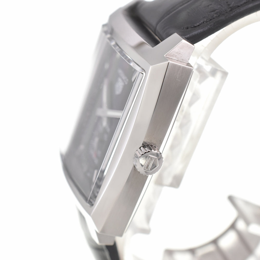 TAG HEUER Monaco WAW131A Small second black Dial Quartz Men's
 Watch P#138248