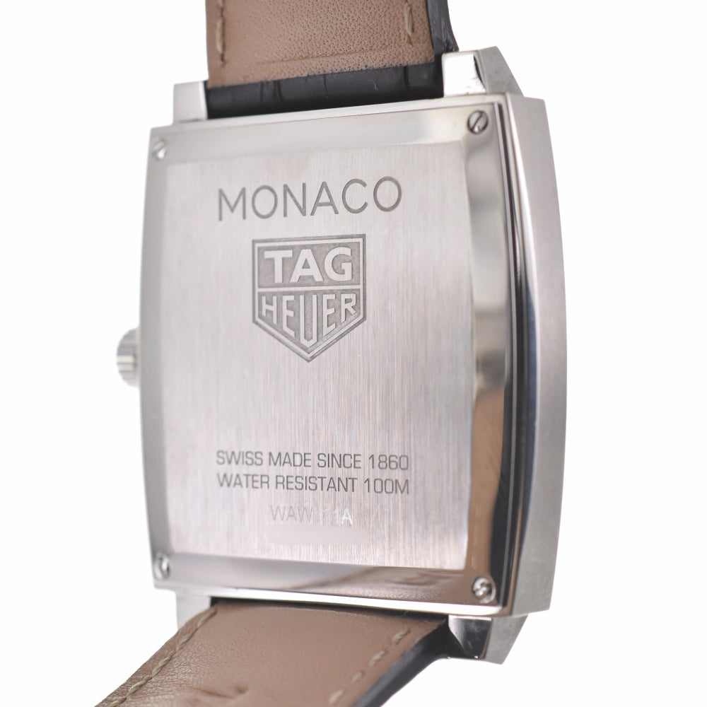 TAG HEUER Monaco WAW131A Small second black Dial Quartz Men's
 Watch P#138248