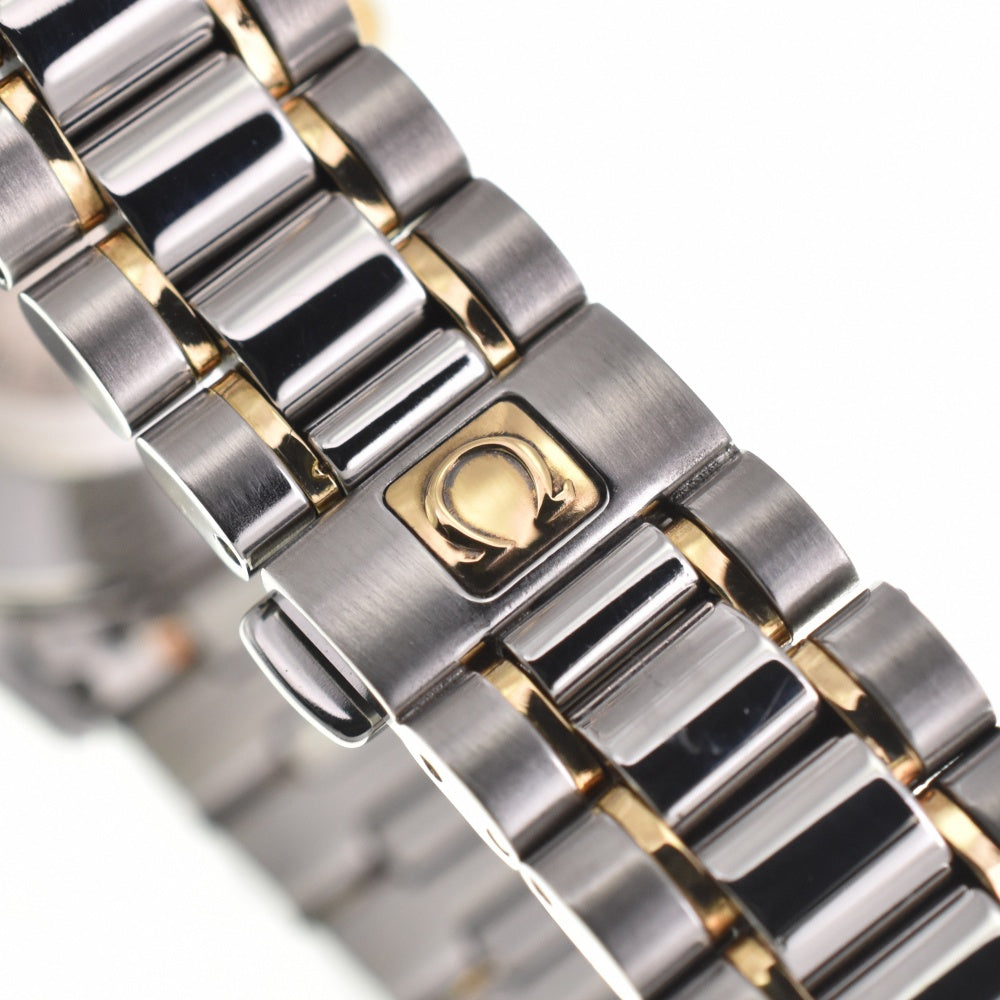 with paper OMEGA Classic 3380.2 Moon Phase Pointer Date Cal.721 white Dial Automatic Ladies
 Watch Q#138274