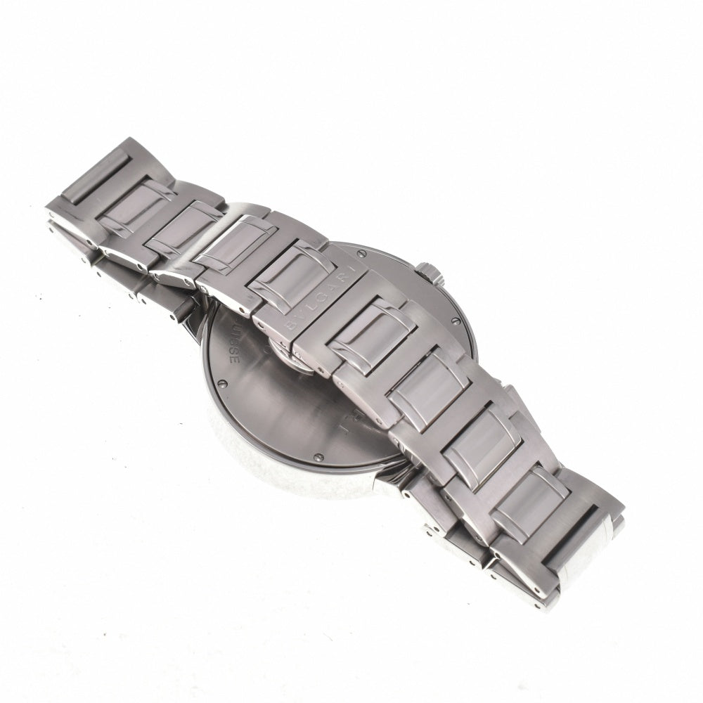 with paper BVLGARI Bulgari Bulgari BB42SS AUTO Date black Dial Automatic Men's
 Watch R#138282