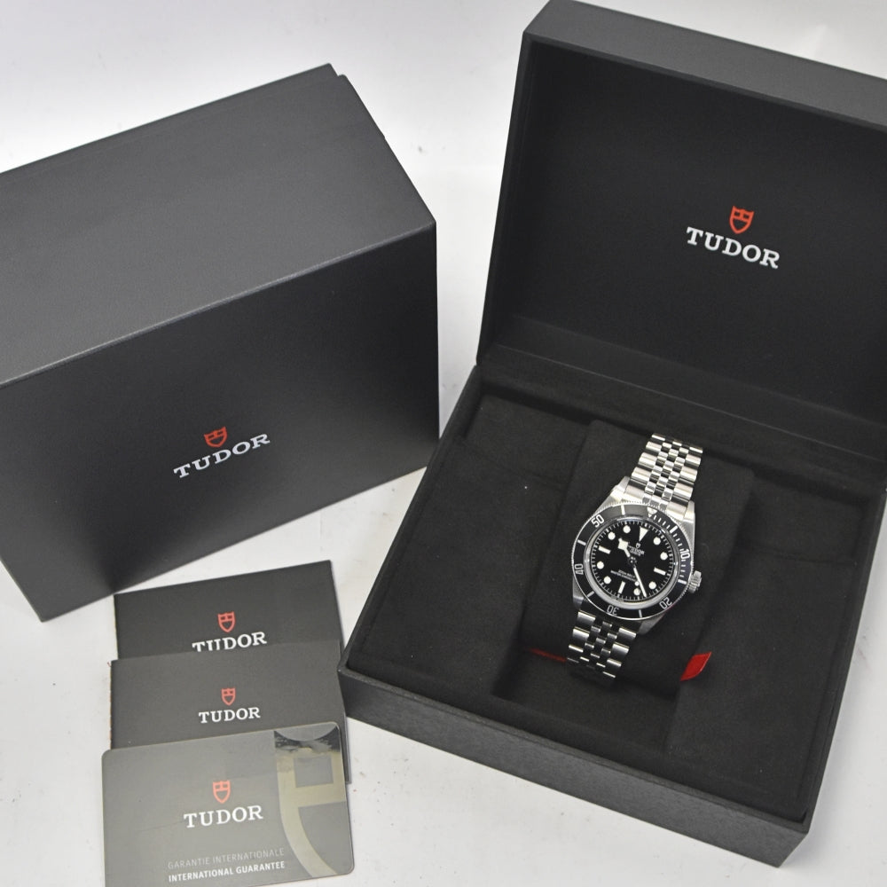 with paper TUDOR Black bay 7941A1A0NU black Dial Automatic Men's
 Watch P#138283