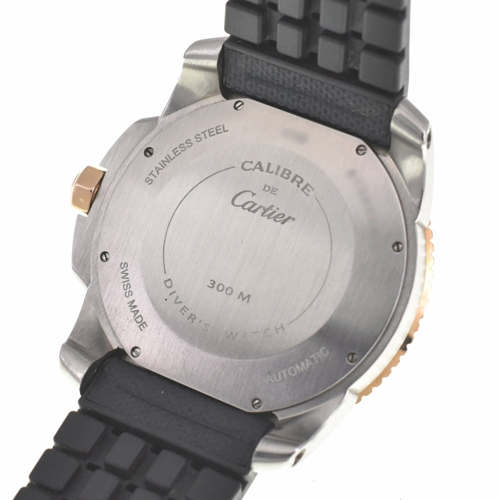 CARTIER Caliber de Cartier Diver W2CA0008 blue Dial Automatic Men's
 Watch Q#138299