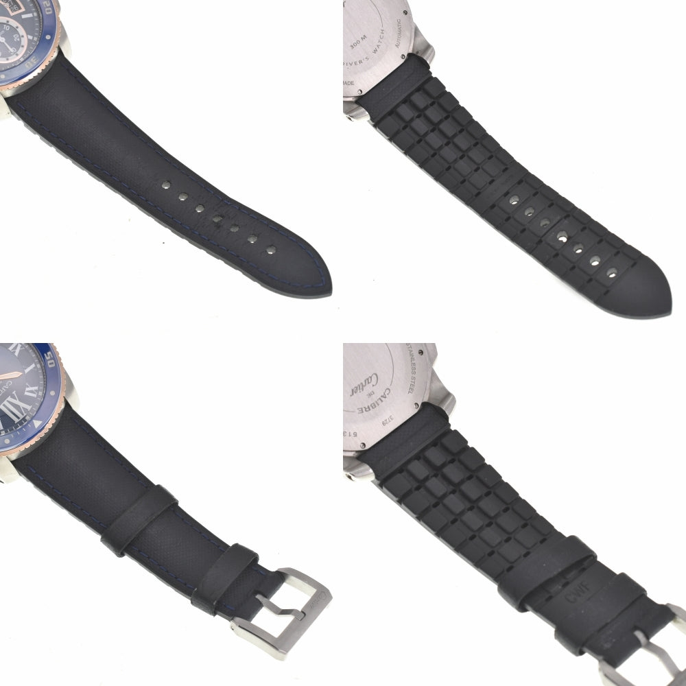 CARTIER Caliber de Cartier Diver W2CA0008 blue Dial Automatic Men's
 Watch Q#138299