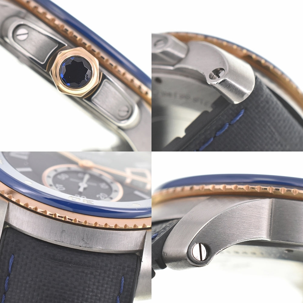 CARTIER Caliber de Cartier Diver W2CA0008 blue Dial Automatic Men's
 Watch Q#138299