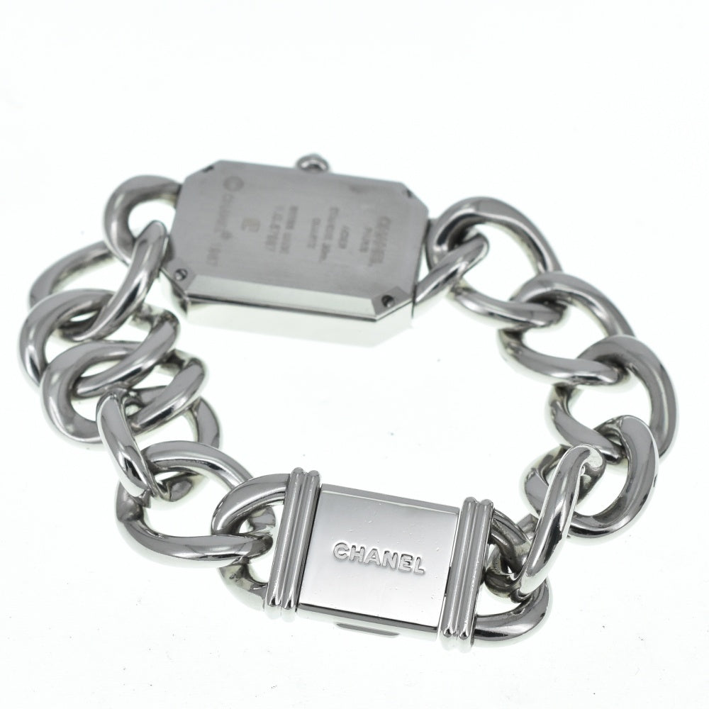 CHANEL Premiere L H0452 Stainless Steel/Stainless Steel black Dial Quartz Ladies
 Watch C#138302