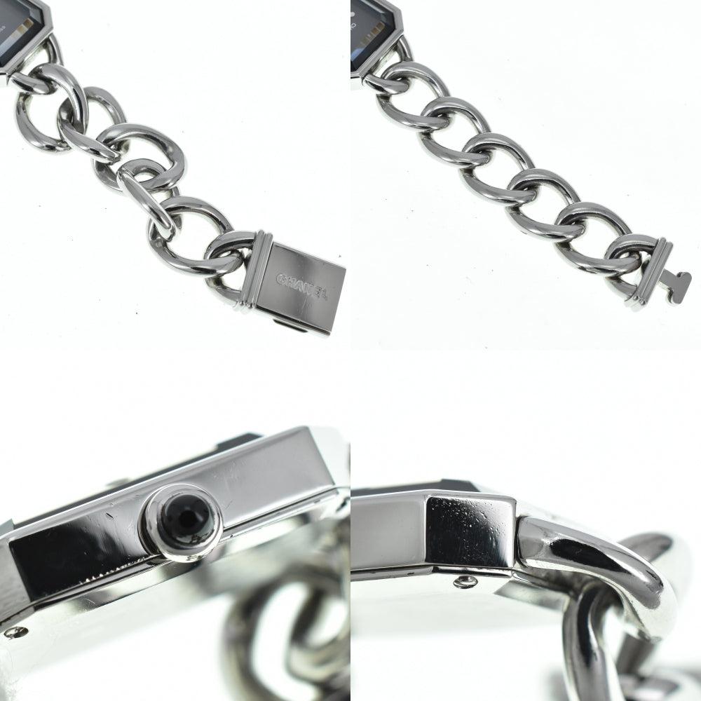 CHANEL Premiere L H0452 Stainless Steel/Stainless Steel black Dial Quartz Ladies
 Watch C#138302