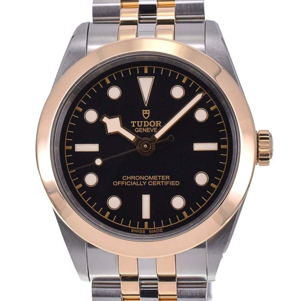 with paper TUDOR Black bay 79663 Stainless Steel/YG black Dial Automatic Men's
 Watch Q#138314