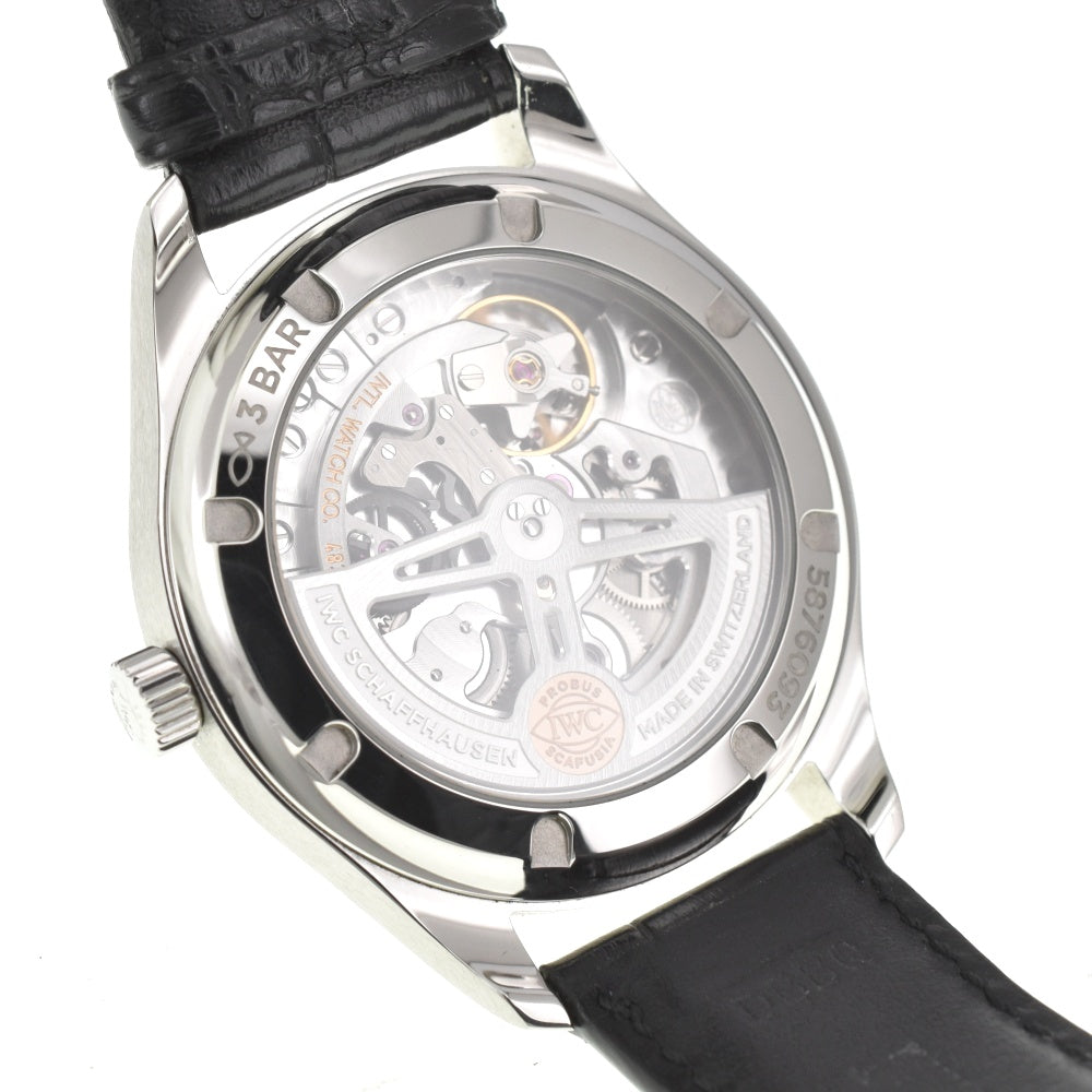 with paper IWC SCHAFFHAUSEN Portugieser Automatic 40 IW358305 Small second blue Dial Automatic Men's
 Watch A#138320