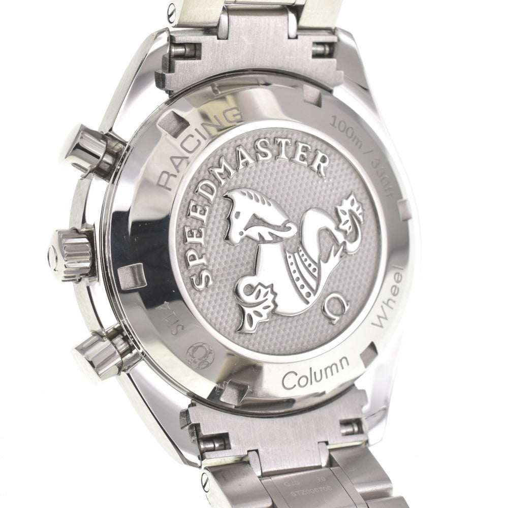 with paper OMEGA Speedmaster Racing 326.30.40.50.01.002 Chronograph Date Black / Silver Dial Automatic Men's
 Watch Q#138321