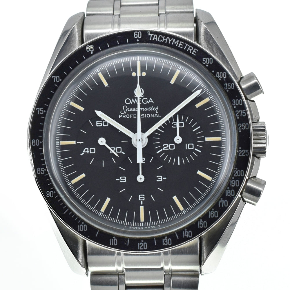 with paper OMEGA Speedmaster Professional 3590.5 Chronograph black Dial Hand Winding Men's
 Watch R#138322