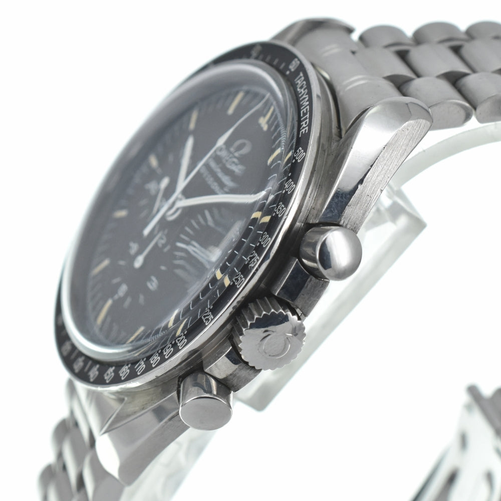 with paper OMEGA Speedmaster Professional 3590.5 Chronograph black Dial Hand Winding Men's
 Watch R#138322