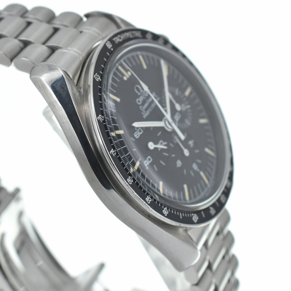 with paper OMEGA Speedmaster Professional 3590.5 Chronograph black Dial Hand Winding Men's
 Watch R#138322