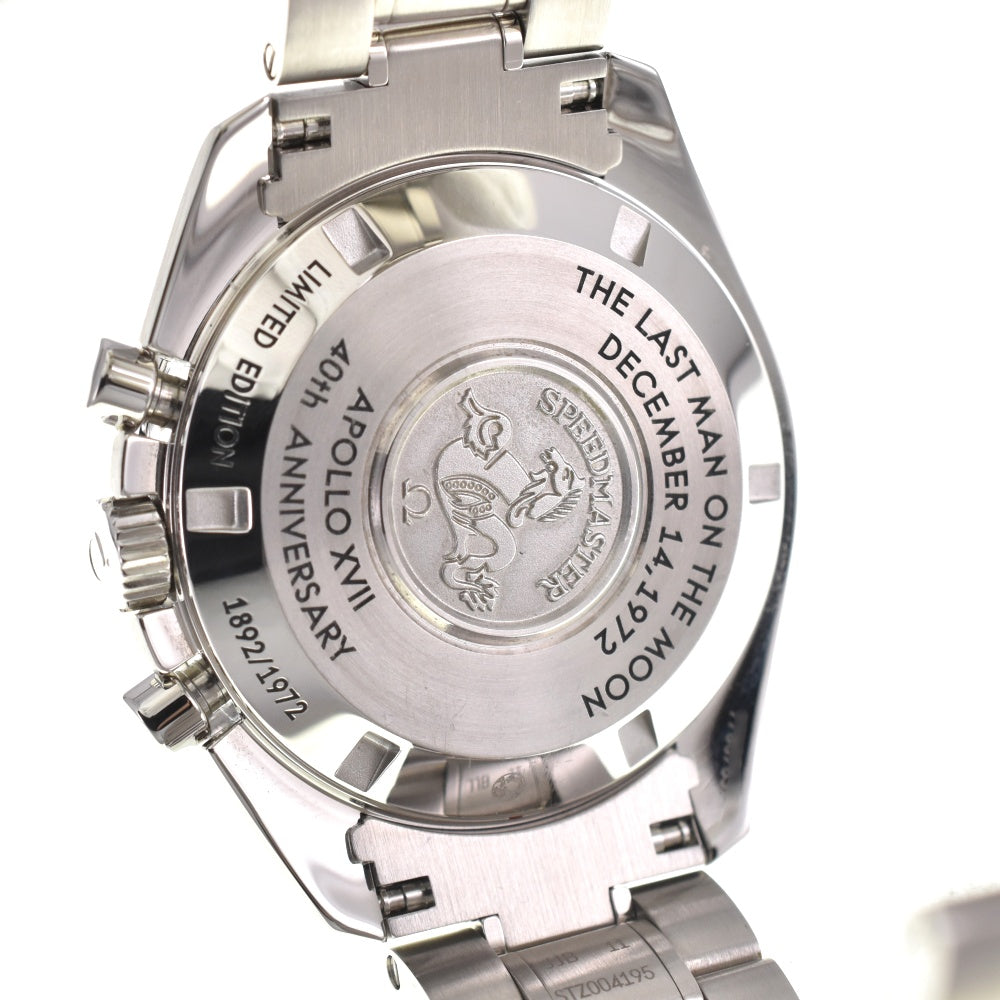 OMEGA Speedmaster 311.30.42.30.99.002 Apollo 17 40th Anniversary Model Silver Dial Hand Winding Men's
 Watch P#138328