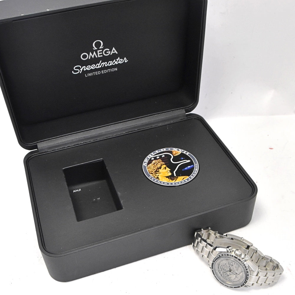 OMEGA Speedmaster 311.30.42.30.99.002 Apollo 17 40th Anniversary Model Silver Dial Hand Winding Men's
 Watch P#138328