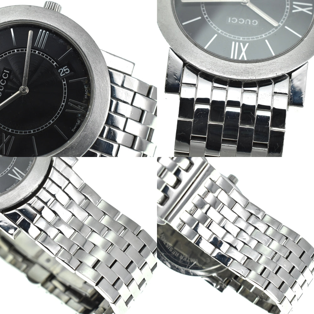 GUCCI Round face 5200M.1 Date black Dial Quartz Men's
 Watch R#138332