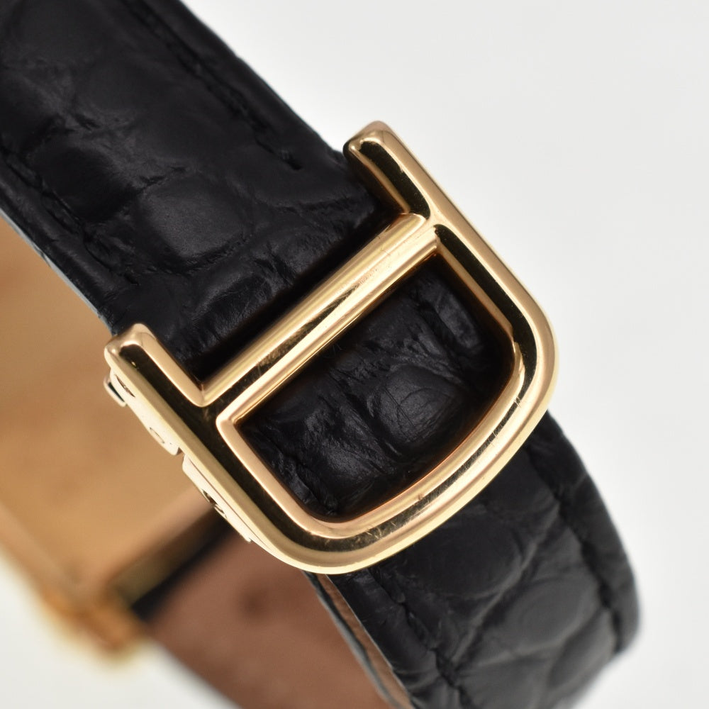 with paper CARTIER Tank Sino wards WA102231 K18YG Diamond Bezel Ivory Dial Quartz Ladies
 Watch Z#138335