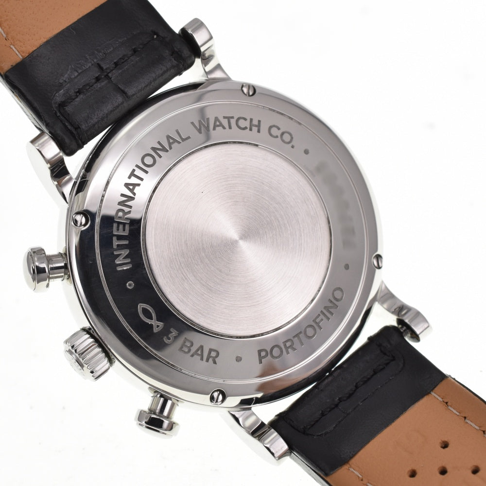 with paper IWC SCHAFFHAUSEN Portofino Chronograph 39 IW391407 Silver Dial Automatic Men's
 Watch R#138337