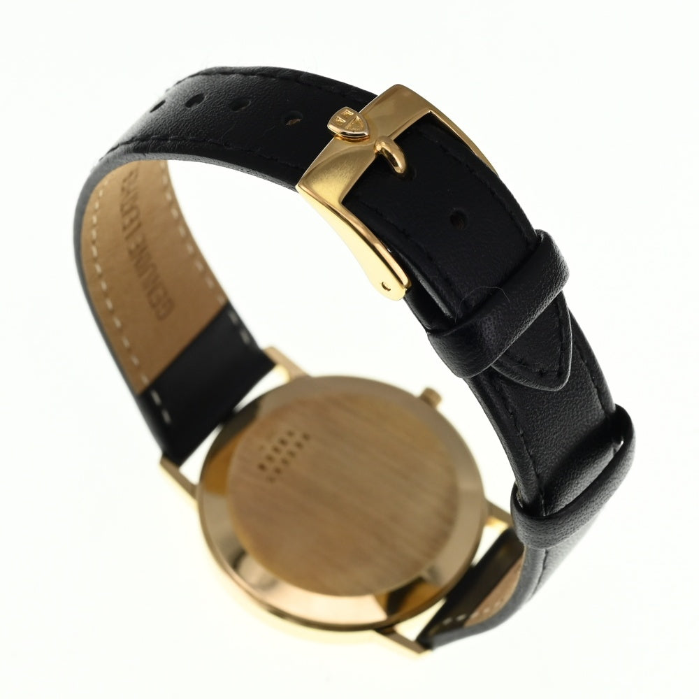 TUDOR Geneva 15008 K18YG / leather gold Dial Quartz Men's
 Watch Q#138338