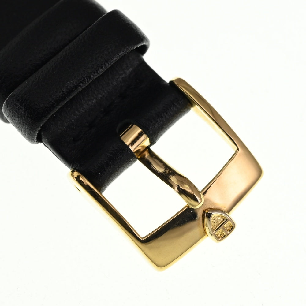 TUDOR Geneva 15008 K18YG / leather gold Dial Quartz Men's
 Watch Q#138338