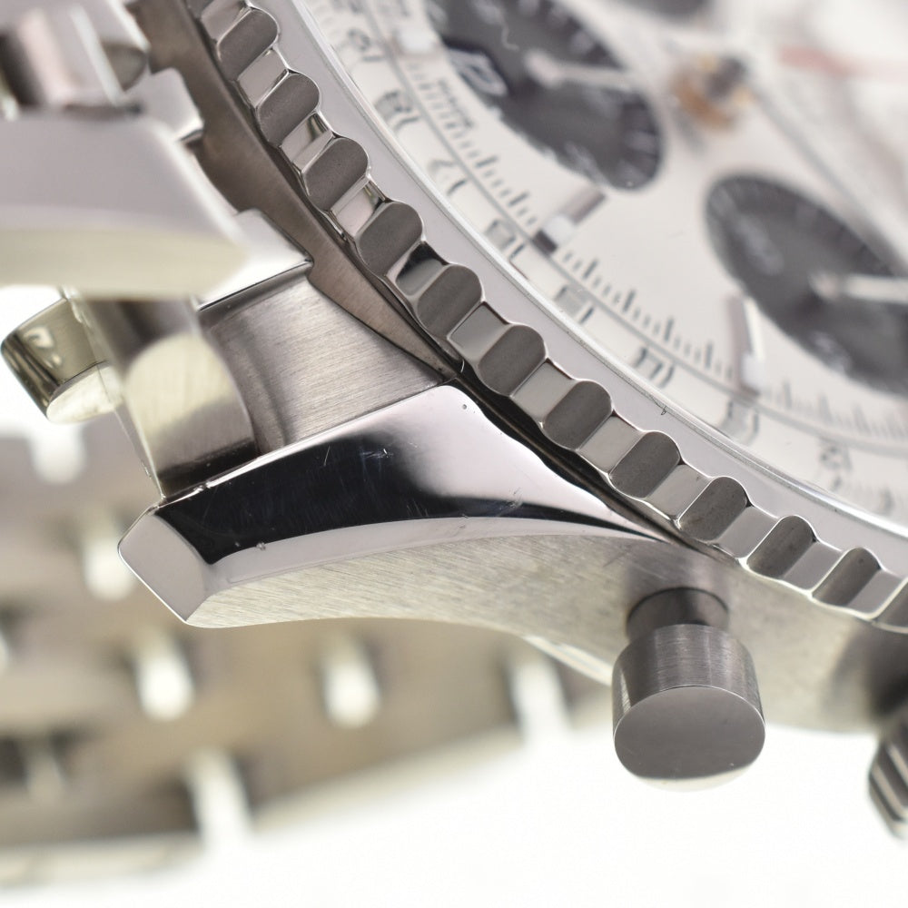 with paper BREITLING Navitimer 01 AB0138 Chronograph 43 Date Silver / Black Dial Automatic Men's
 Watch R#138342