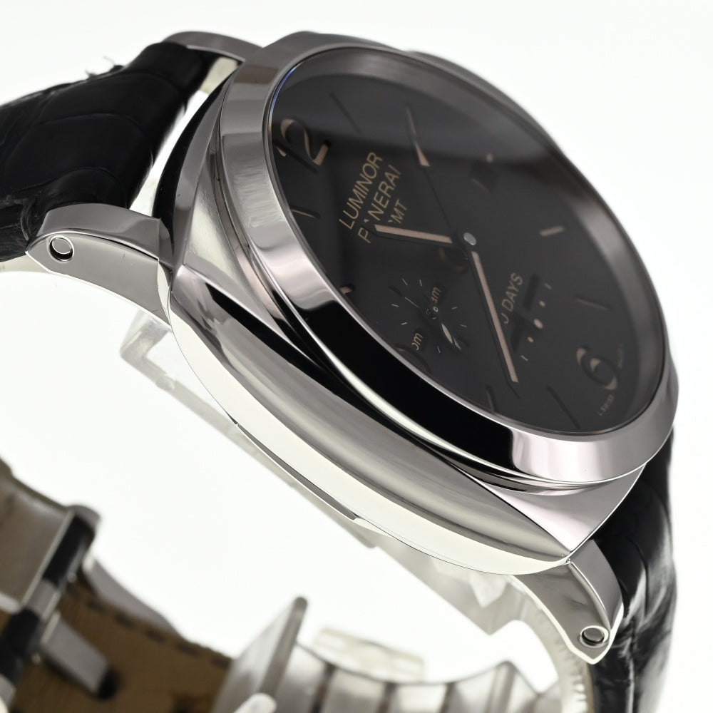with paper PANERAI Luminor GMT PAM00533 10 days black Dial Automatic Men's
 Watch Q#138347