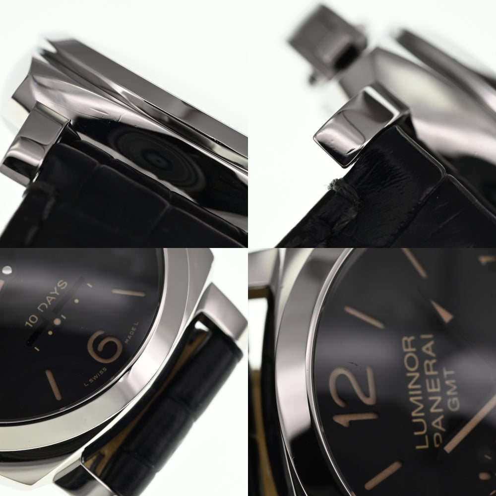 with paper PANERAI Luminor GMT PAM00533 10 days black Dial Automatic Men's
 Watch Q#138347