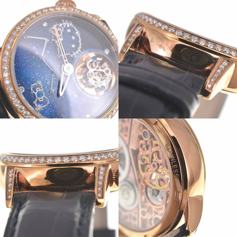 with paper MEMORIGIN Tourbillon 4894379691718 Hello Kitty 45th Anniversary Collaboration Japan Exclusive constellation Dial Hand Winding Ladies
 Watch Q#138370
