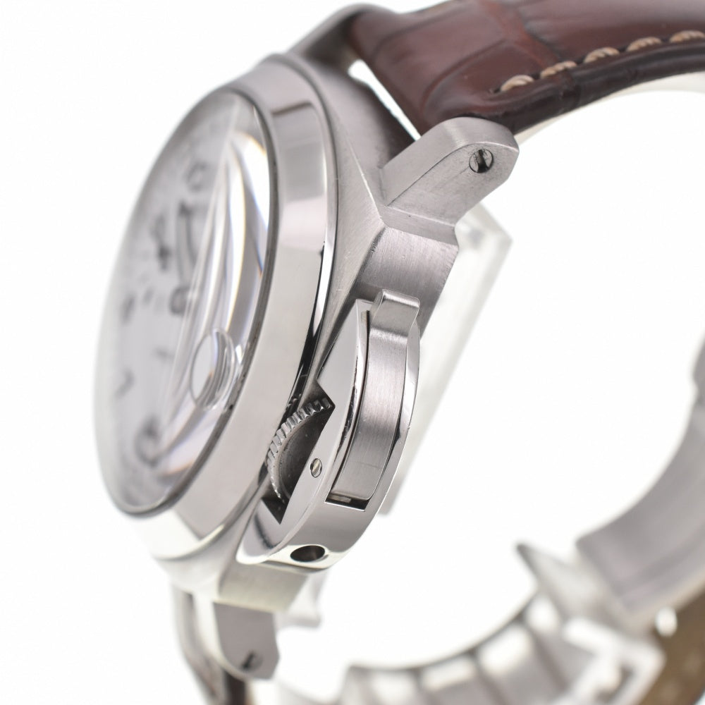 with paper PANERAI Luminor Marina PAM00049 Small second date white Dial Automatic Men's
 Watch R#138371