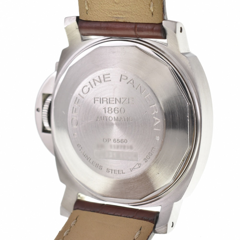 with paper PANERAI Luminor Marina PAM00049 Small second date white Dial Automatic Men's
 Watch R#138371