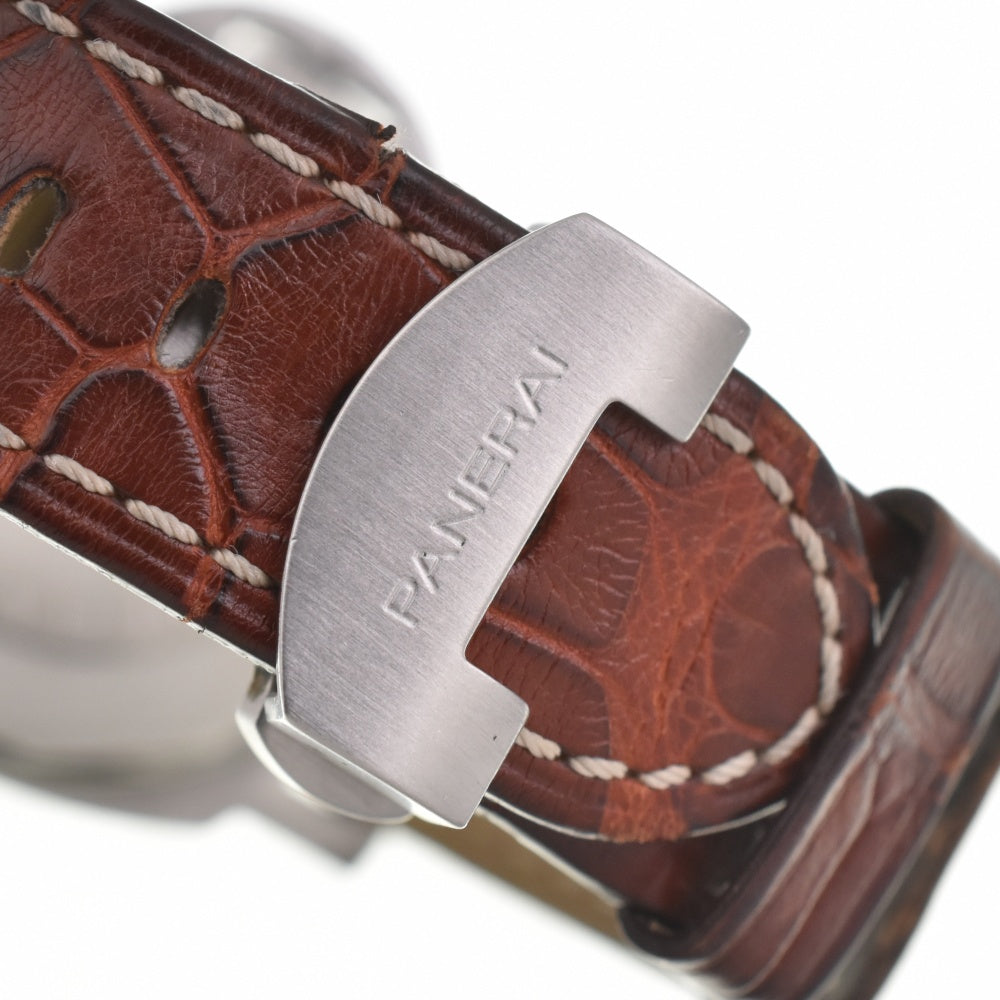 with paper PANERAI Luminor Marina PAM00049 Small second date white Dial Automatic Men's
 Watch R#138371