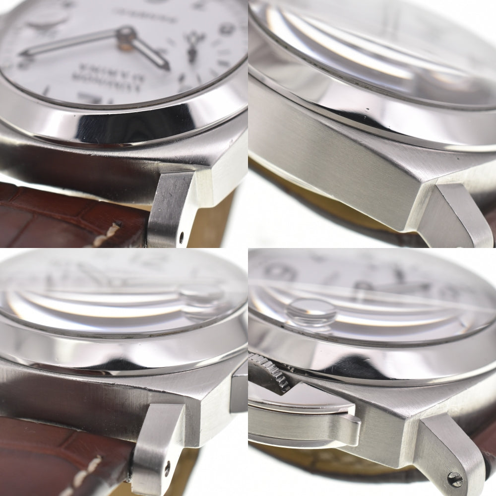 with paper PANERAI Luminor Marina PAM00049 Small second date white Dial Automatic Men's
 Watch R#138371