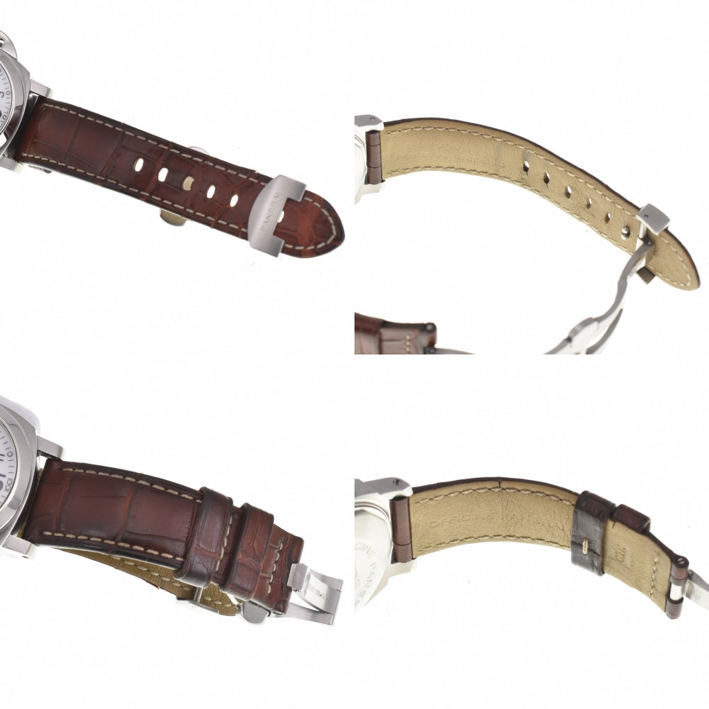 with paper PANERAI Luminor Marina PAM00049 Small second date white Dial Automatic Men's
 Watch R#138371