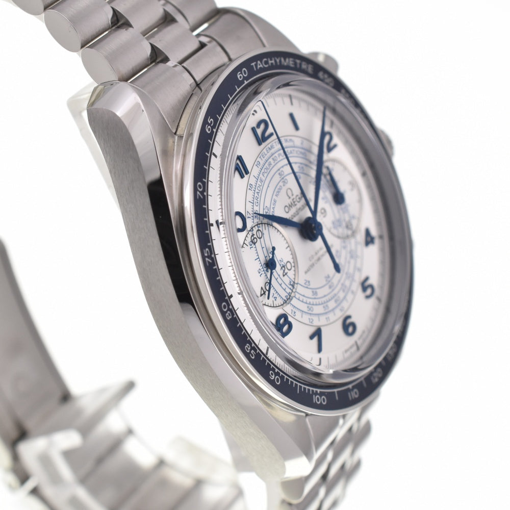 with paper OMEGA speedmaster chronoscope 329.30.43.51.02.001 Silver Dial Hand Winding Men's
 Watch Q#138383