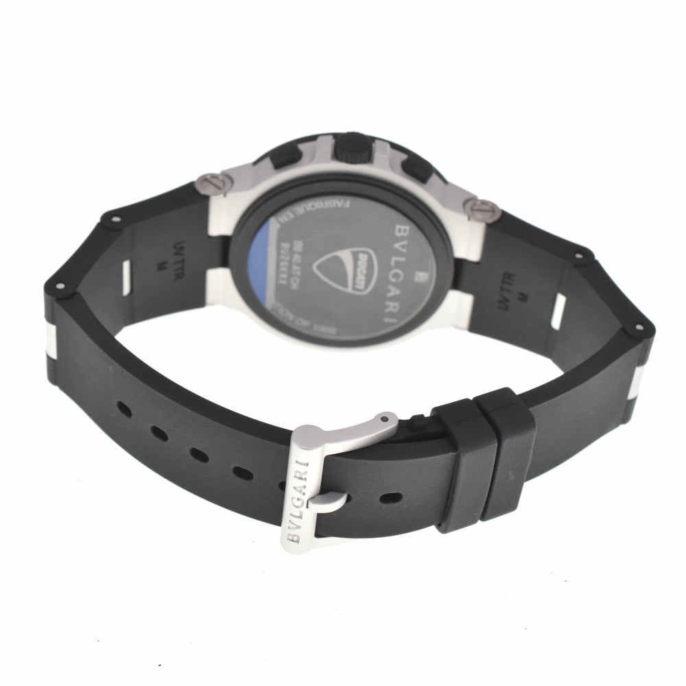 BVLGARI aluminum BB40ATCH DUCATI Special Edition Red / black Dial Automatic Men's
 Watch R#138398