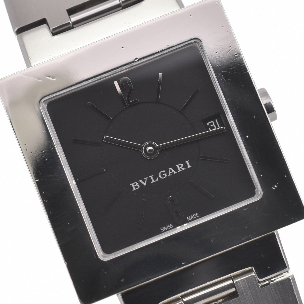 BVLGARI Quadlard SQ27SSD Date black Dial Quartz Ladies
 Watch A#138413