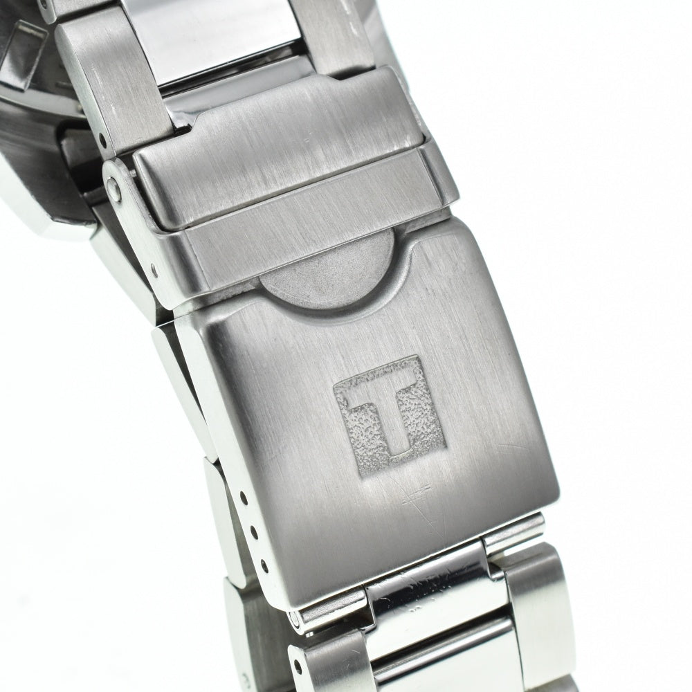 with paper TISSOT Sea star T120417 Chronograph Date blue Dial Quartz Men's
 Watch R#138476