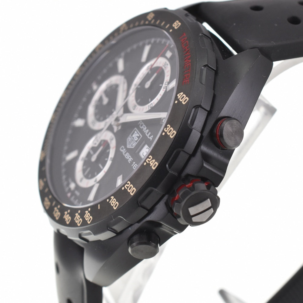 with paper TAG HEUER Formula 1 CAZ2011.FT8024 Caliber 16 Chronograph Date black Dial Automatic Men's
 Watch Q#138522