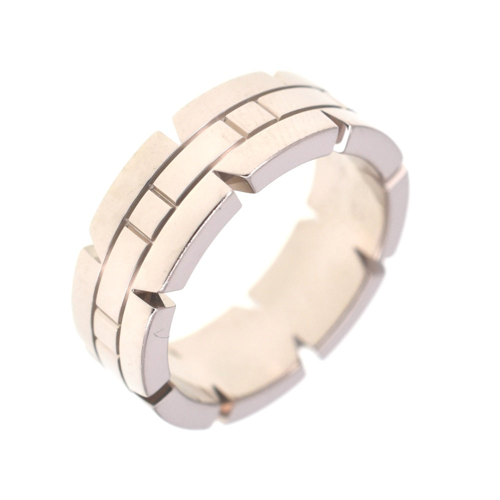 CARTIER Tank francaise ring Size 47/JP7 K18WG Ladies
 jewelry S#138535