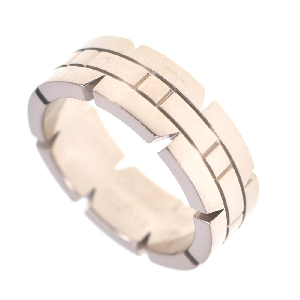 CARTIER Tank francaise ring Size 47/JP7 K18WG Ladies
 jewelry S#138535