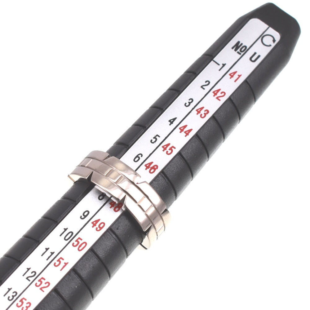 CARTIER Tank francaise ring Size 47/JP7 K18WG Ladies
 jewelry S#138535