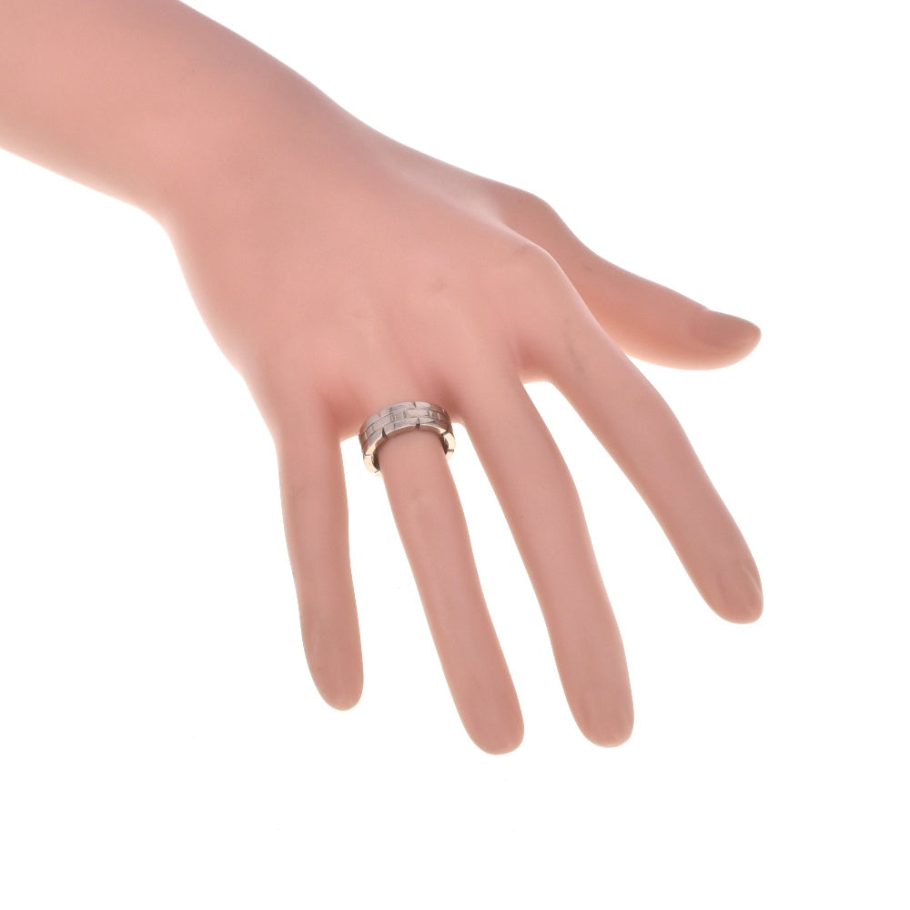 CARTIER Tank francaise ring Size 47/JP7 K18WG Ladies
 jewelry S#138535