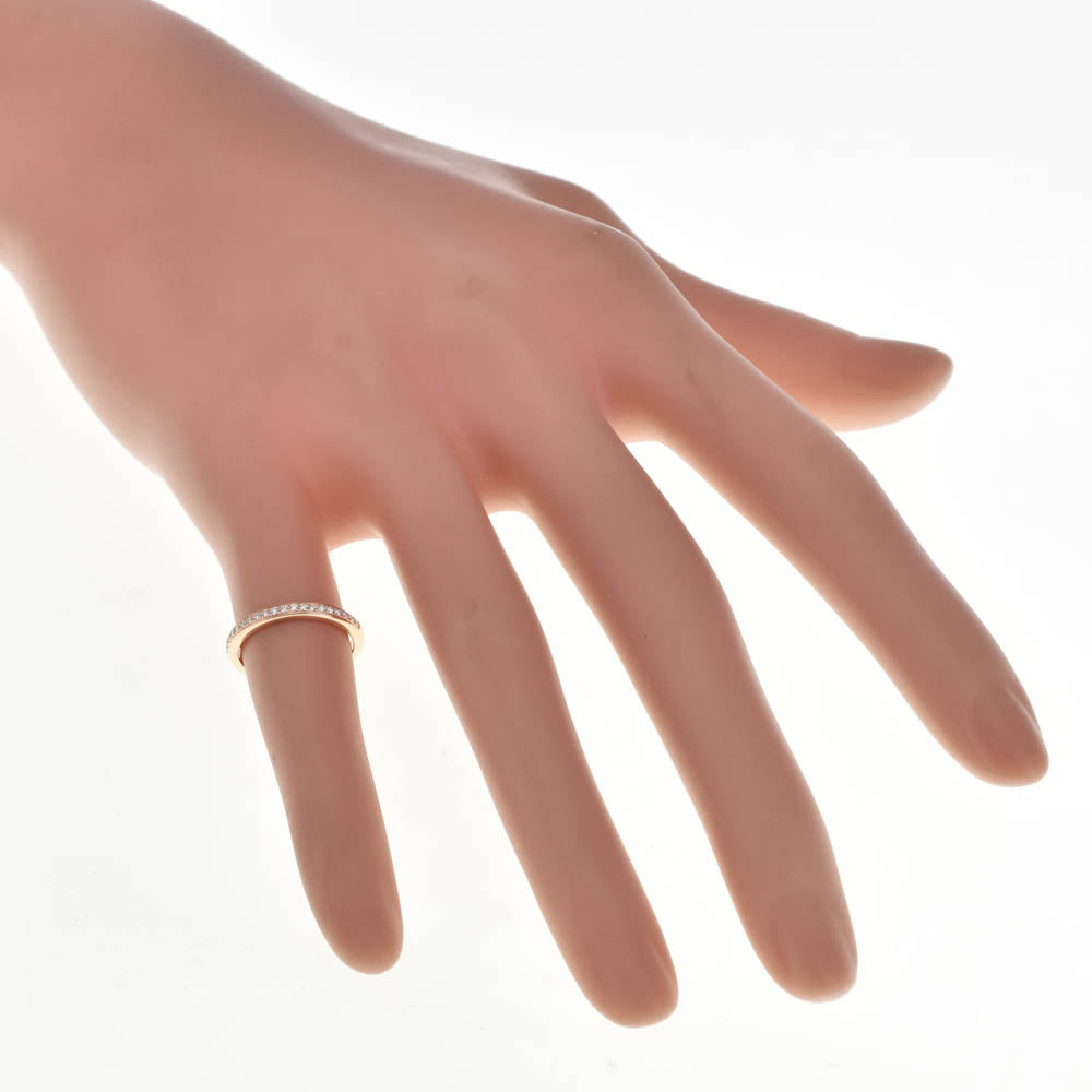 BVLGARI Roma Amor Ring Size 44/JP4 K18PG Diamond Ladies
 jewelry S#138536